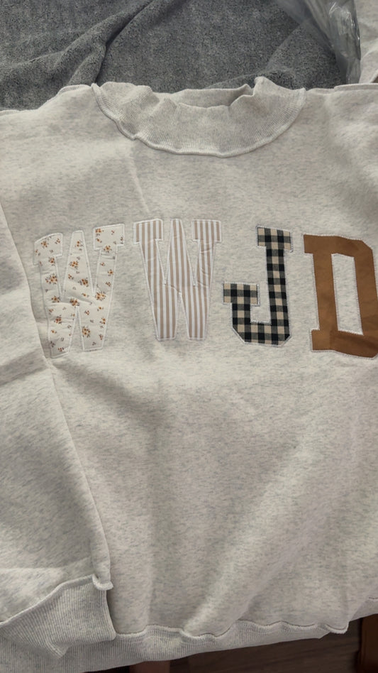 wwjd mock neck