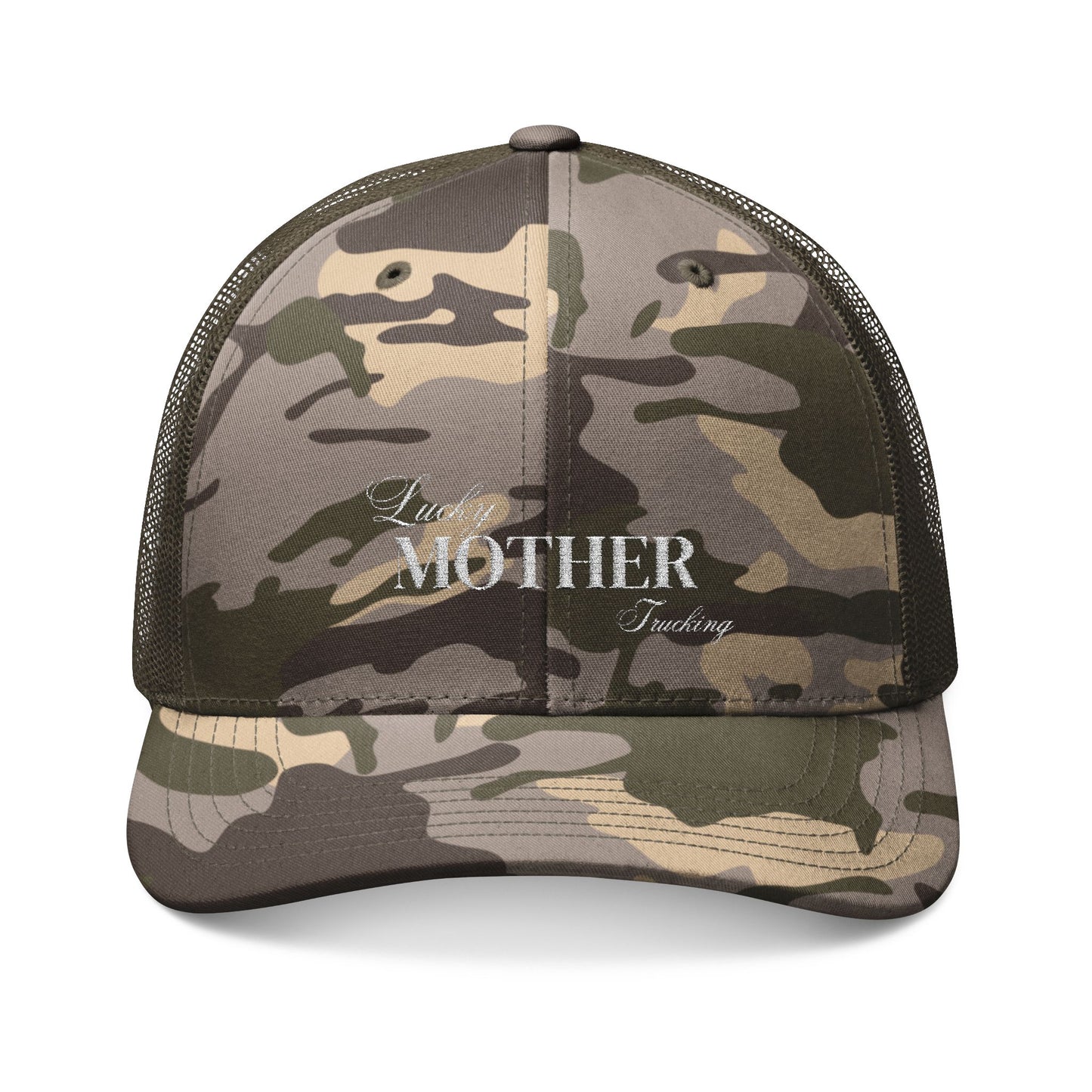 Lucky Mother Trucking Co. Camo Hat