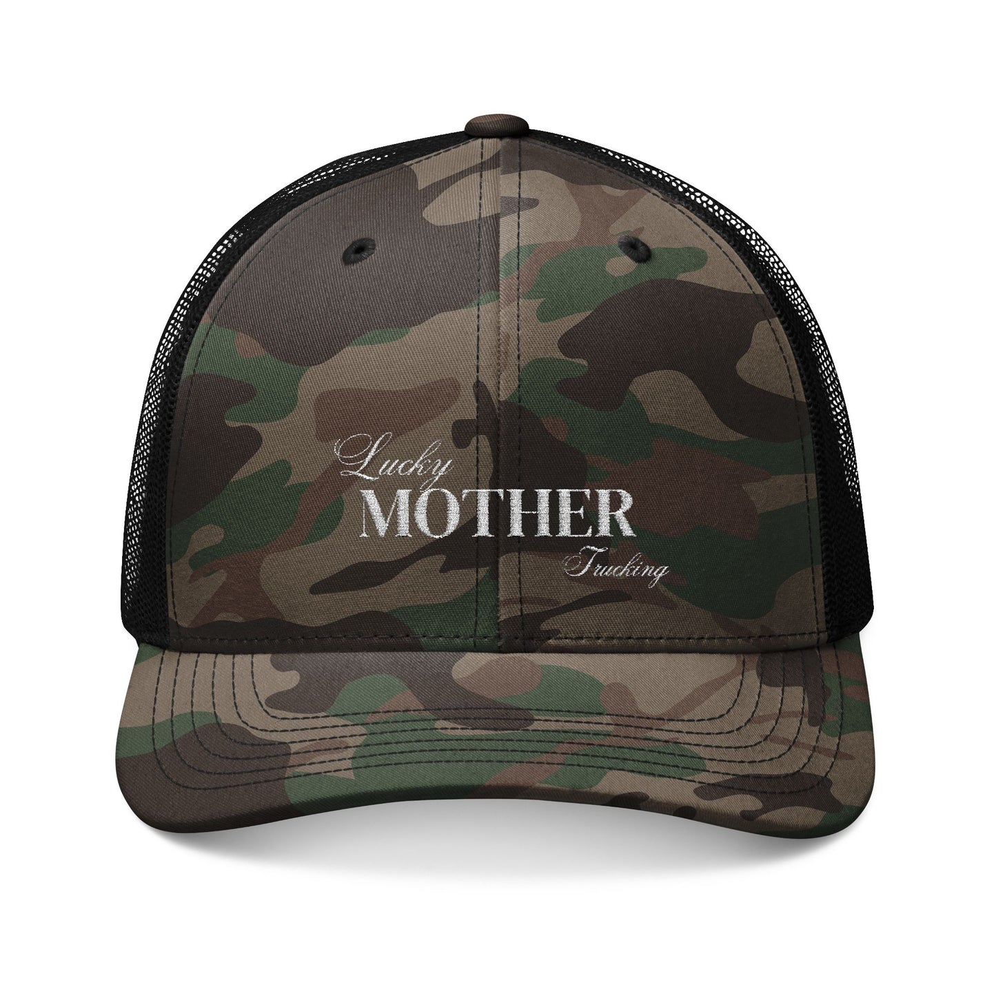 Lucky Mother Trucking Co. Camo Hat