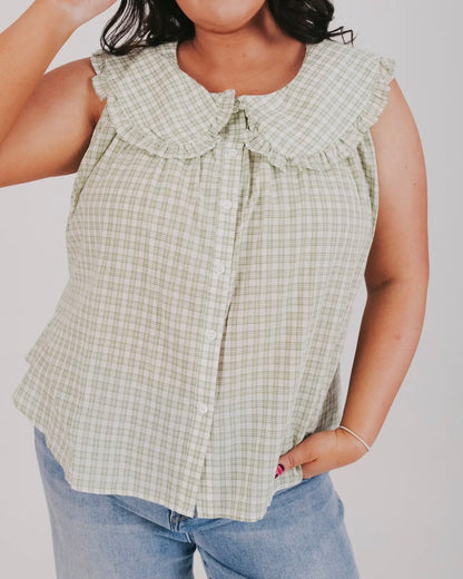 peter collared top