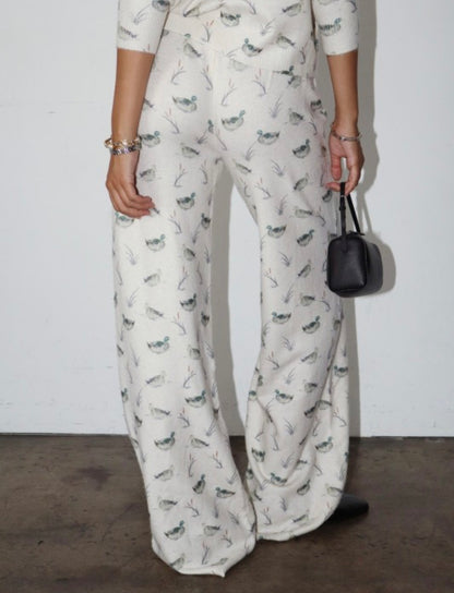 marsh wide leg knit pants